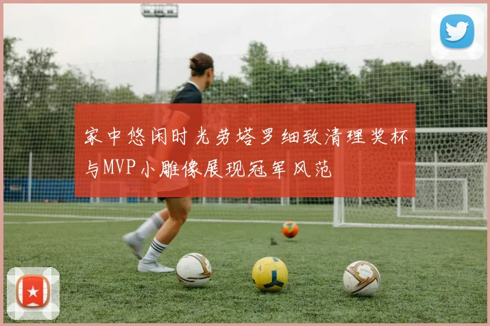 家中悠闲时光劳塔罗细致清理奖杯与MVP小雕像展现冠军风范